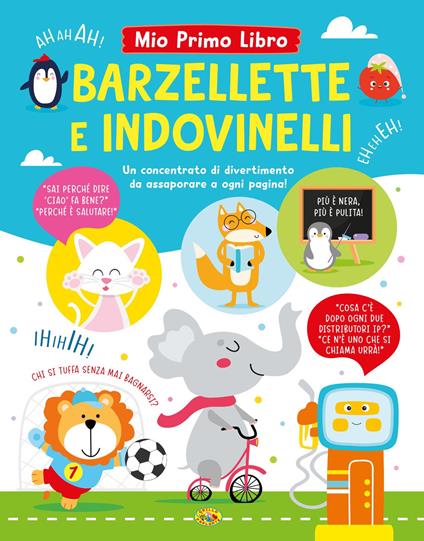 Barzellette e indovinelli. Ediz. a colori - copertina
