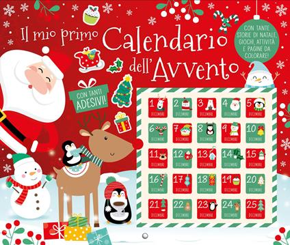 Il mio primo calendario dell'Avvento. Ediz. a colori - copertina