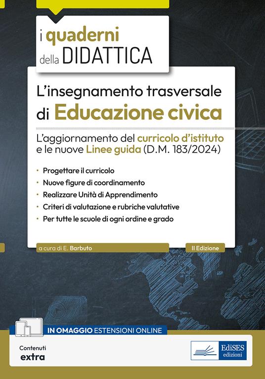 [EBOOK] L'insegnamento trasversale di Educazione civica - Emiliano Barbuto - ebook