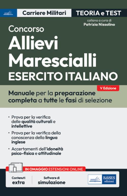 [EBOOK] Concorso Allievi Marescialli Esercito Italiano - Teoria e test - V.V.A.A. - ebook