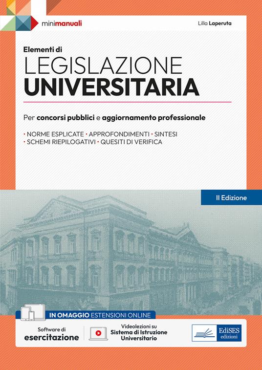 Elementi di Legislazione Universitaria - Lilla Laperuta - ebook