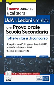 Libro UDA. Lezioni simulate prova orale scuola secondaria 
