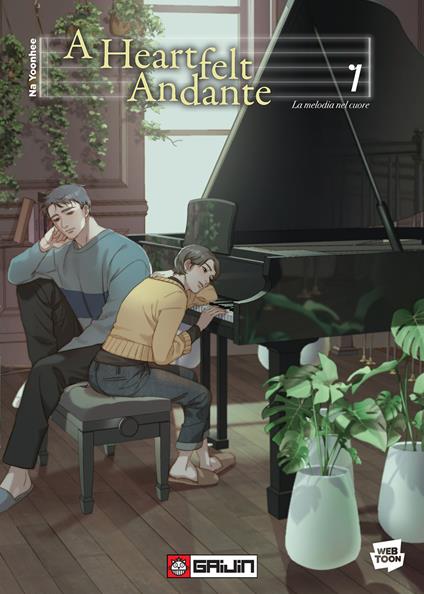 A heartfelt andante. La melodia nel cuore. Vol. 1 - Na Yoonhee - copertina