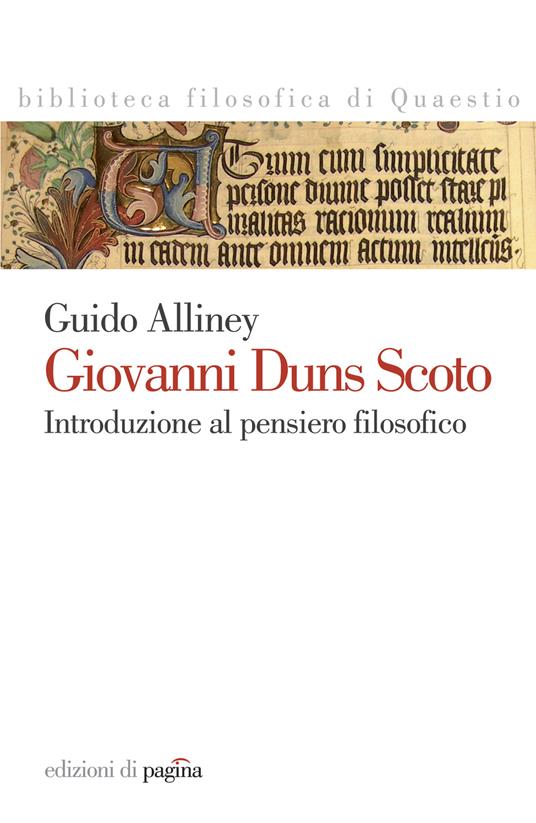 Giovanni Duns Scoto - Guido Alliney - ebook