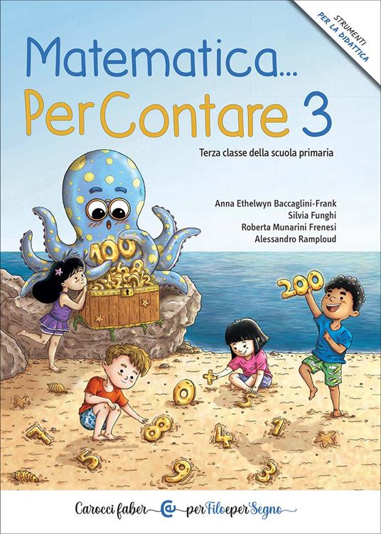 Matematica… PerContare 3. Terza classe della scuola primaria - Alessandro Ramploud,Anna Ethelwyn Baccaglini-Frank,Silvia Funghi - copertina