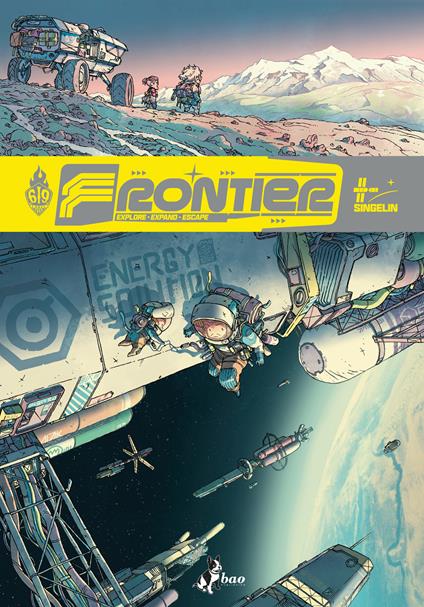 Frontier - Guillaume Singelin - copertina