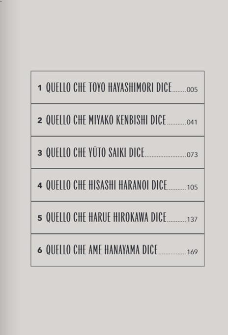 Quello che la pioggia non dice. Vol. 1 - Okaya Izumi - 3