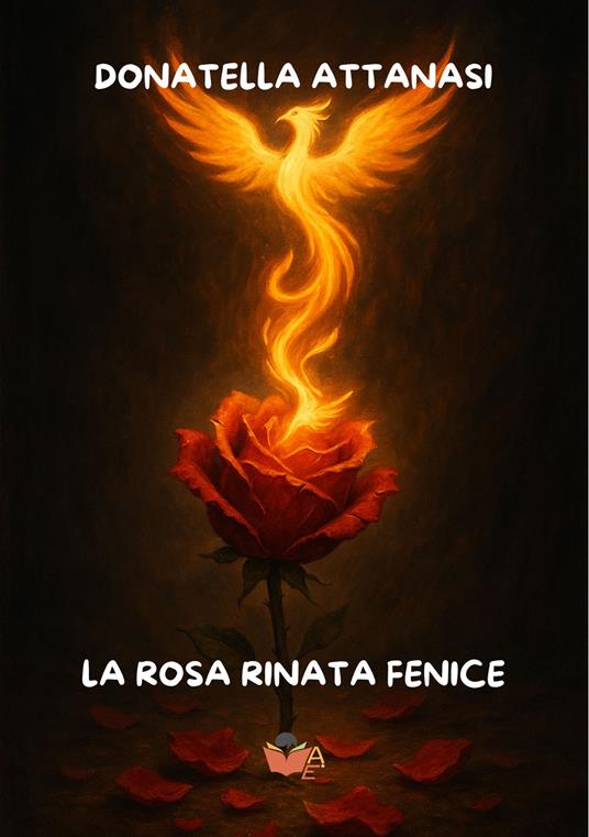 La rosa rinata fenice - Donatella Attanasi - copertina