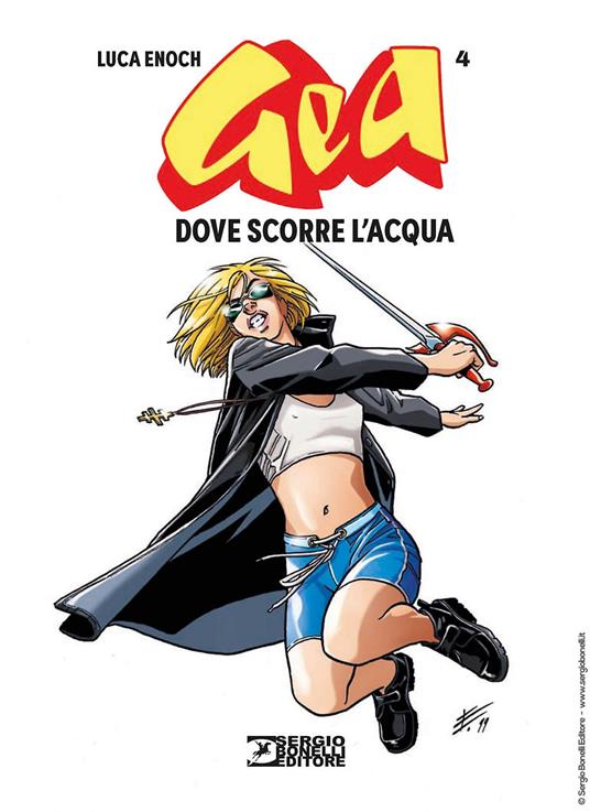 Gea. Vol. 4: Dove scorre l'acqua - Luca Enoch - copertina