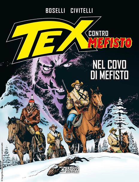 Tex contro Mefisto. Vol. 8: Nel covo di Mefisto - Mauro Boselli - copertina