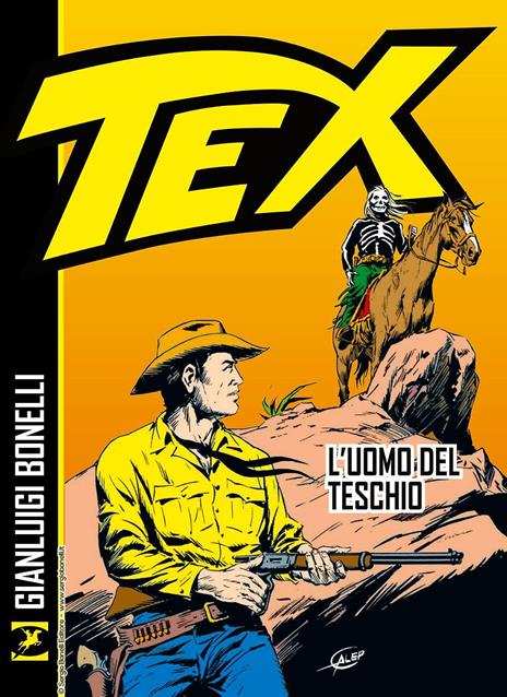 Tex. L'uomo del teschio - Gianluigi Bonelli,Claudio Nizzi - copertina