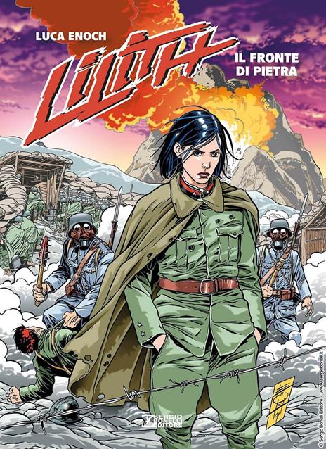Lilith. Il fronte di pietra - Luca Enoch - copertina