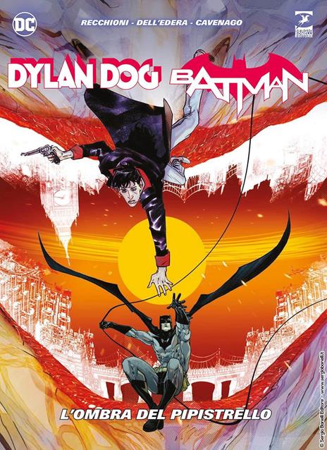 Dylan Dog. Batman. L'ombra del pipistrello - Roberto Recchioni - copertina