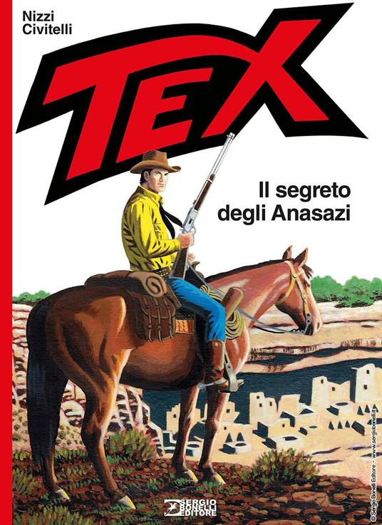 Tex. Il segreto degli Anasazi - Claudio Nizzi - copertina