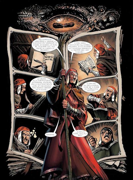 La divina congrega. Canto VI: La penna e la spada - Marco Nucci,Giulio Antonio Gualtieri - 2