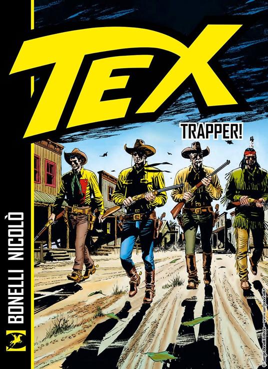 Tex. Trapper! - Gianluigi Bonelli - copertina