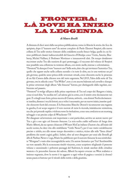Tex. Frontera! - Mauro Boselli - 7