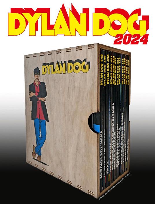 Un anno con Dylan Dog. Box 2024 - Tiziano Sclavi - copertina