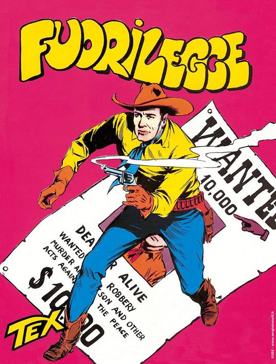 Fuorilegge. Tex collezione book. Vol. 3 - Gianluigi Bonelli - copertina
