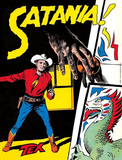 Satania! Tex collezione book. Vol. 5 - Gianluigi Bonelli - copertina