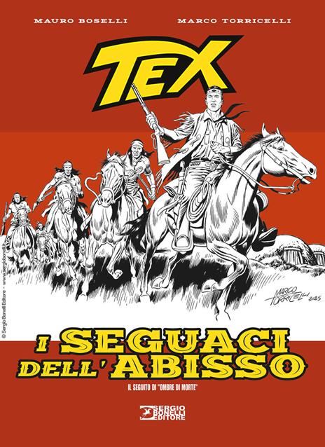 Tex. I seguaci dell'abisso - Mauro Boselli - copertina
