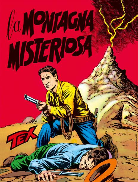 Tex collezione book. Vol. 15: La montagna misteriosa - Gianluigi Bonelli - copertina