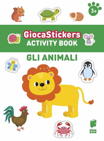 Gli animali. Giocastickers. Ediz. illustrata - copertina
