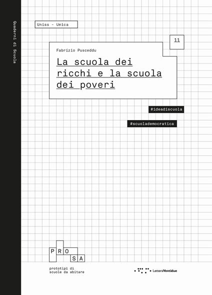 La scuola dei ricchi e la scuola dei poveri - Fabrizio Pusceddu - copertina