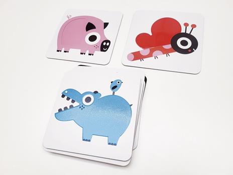 Animali. Flash cards con inserti tattili. Ediz. a colori - Benedetta Nigelli - 4