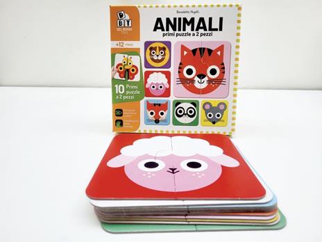 Animali. Primi puzzle a 2 pezzi. Ediz. a colori - Benedetta Nigelli - 4