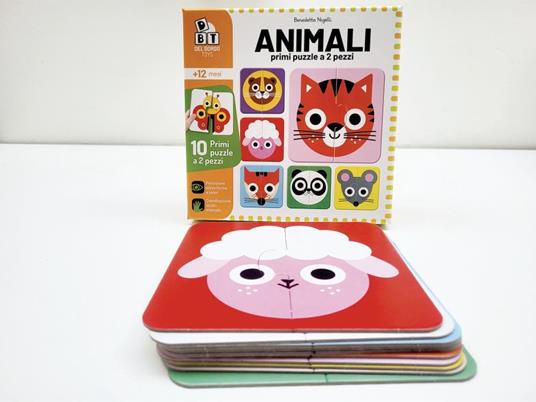 Animali. Primi puzzle a 2 pezzi. Ediz. a colori - Benedetta Nigelli - 4