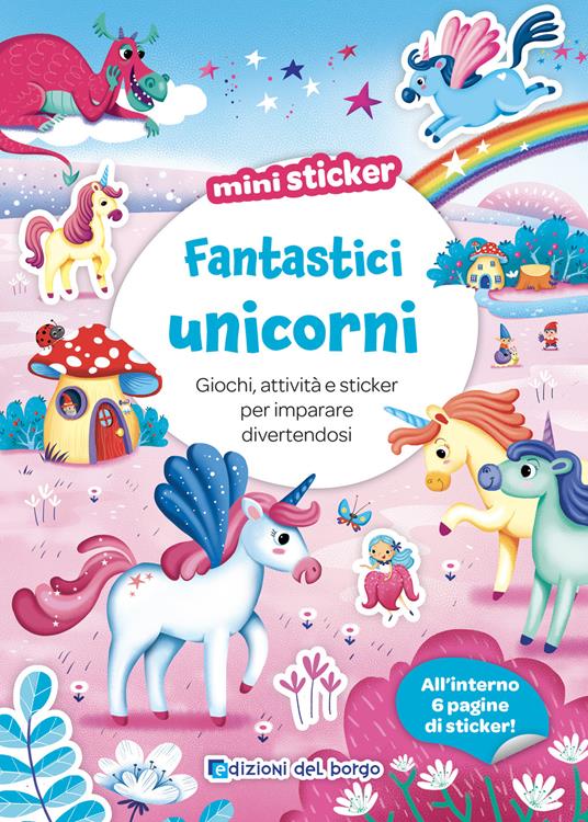 Fantastici unicorni. Mini sticker. Ediz. illustrata - Serena Vezzani - copertina
