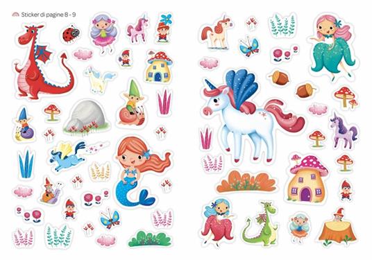 Fantastici unicorni. Mini sticker. Ediz. illustrata - Serena Vezzani - 5