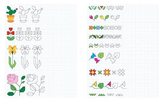 Cornicette per bambini. Quadretto da 5 mm. Con adesivi. Ediz. a colori - Roberta Fanti - 3