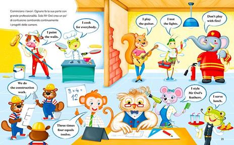 Impara l'inglese con Mr Owl. Let's read and play. Ediz. a colori. Con QR code per tracce audio. Vol. 4 - Natalia De Luca,Elena Tamburini - 2