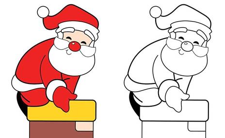 Colora il Natale. Tanti disegni da colorare per Natale! Ediz. a colori. Con 6 pennarelli - Ilaria Ambrosini - 4