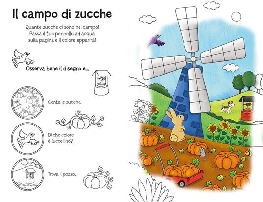 Animali della fattoria. Ediz. illustrata. Con pennello magico ad acqua - 3