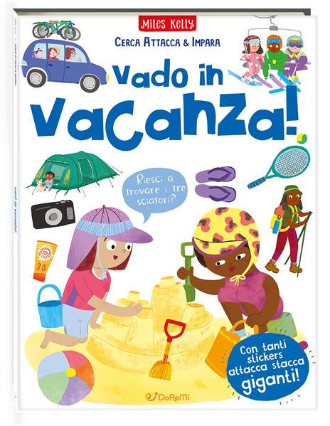 Vado in vacanza! Cerca attacca & impara. Ediz. a colori - copertina