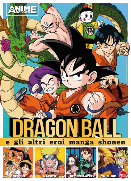 Dragon Ball e gli altri eroi manga Shonen - copertina