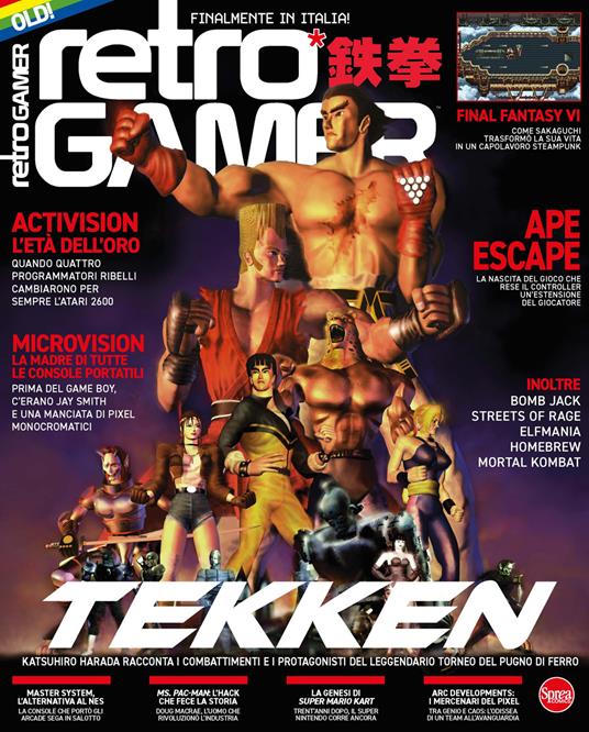 Retro Gamer. Vol. 3: Tekken - copertina