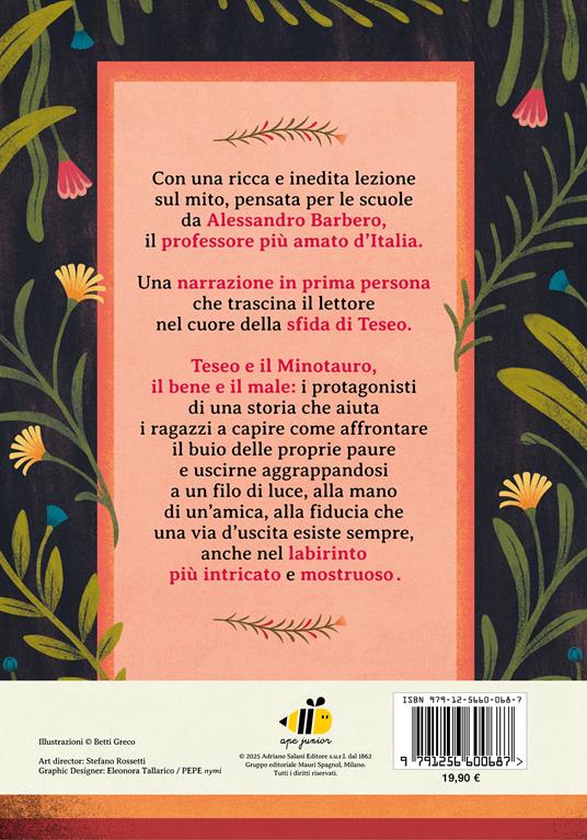 Il labirinto di Creta. Con una lezione sul mito di Alessandro Barbero. Ediz. a colori - Nicola Piovani - 2