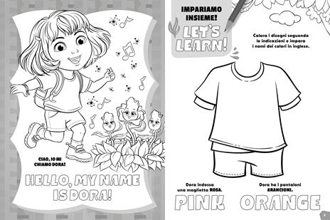 Il mio primo libro di inglese. Dora l'esploratrice. Ediz. a colori - 3