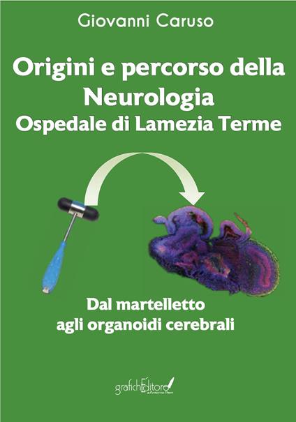 Origini e percorso della neurologia. Ospedale di Lamezia Terme. Dal martelletto agli organoidi cerebrali - Giovanni Caruso - copertina