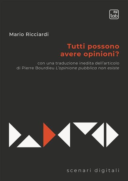 Tutti possono avere opinioni? - Mario Ricciardi - copertina