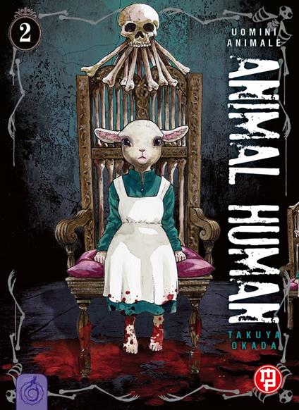 Animal human. Vol. 2 - Takuya Okada - copertina