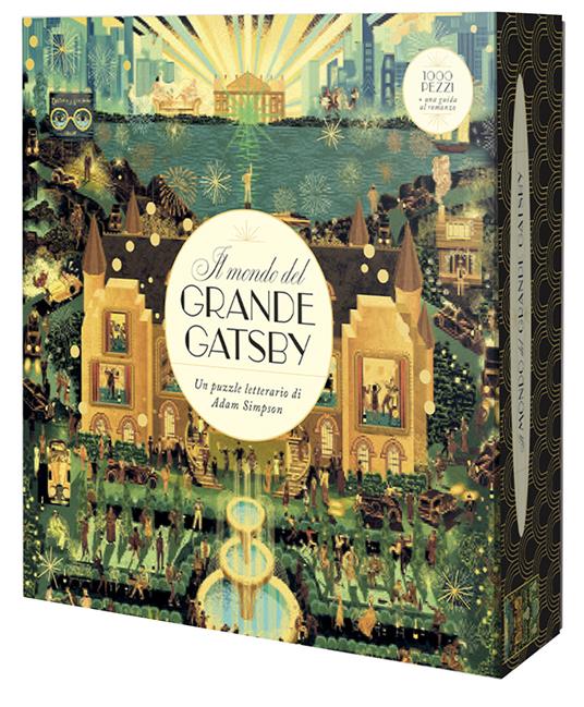Il mondo del grande Gatzby. Puzzle 1000 pezzi - Adam Simpson - copertina