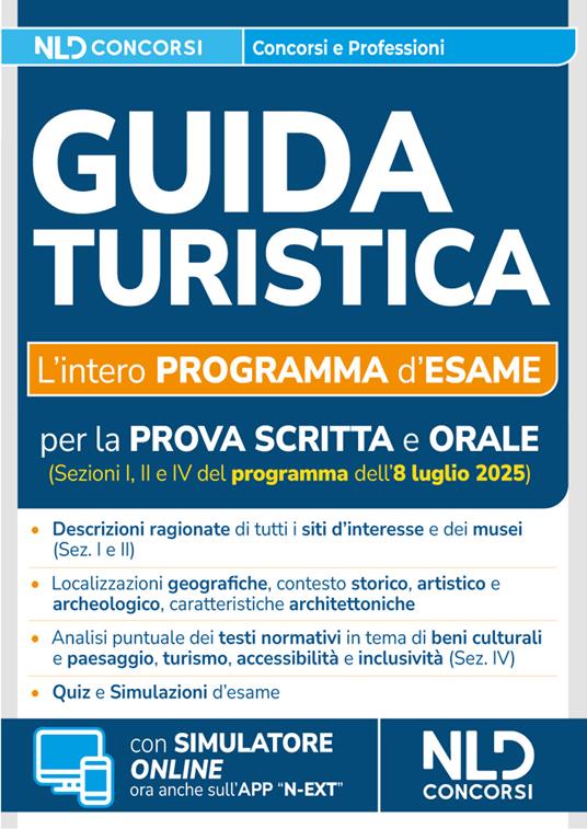 Manuale guida turistica. L'intero programma d'esame per la prova scritta e orale - copertina