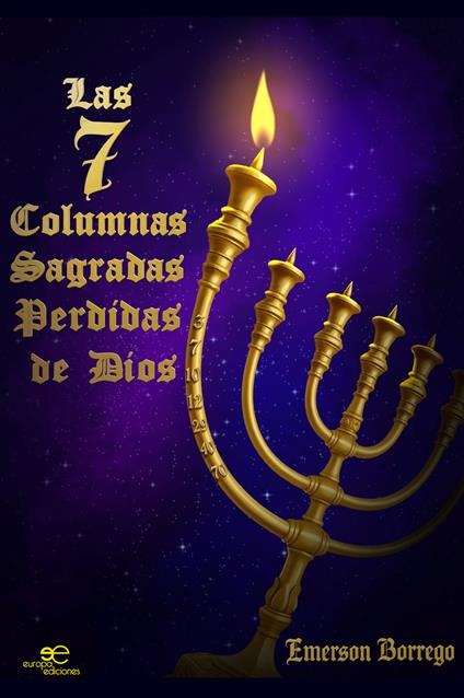 Las 7 columnas sagradas pérdidas de Dios - Emerson Borrego Ramos - copertina