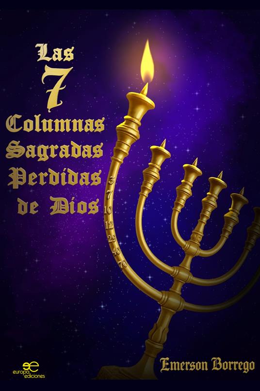 Las 7 columnas sagradas pérdidas de Dios - Emerson Borrego Ramos - copertina