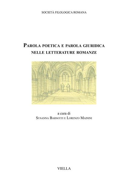 Parola poetica e parola giuridica nelle letterature romanze - copertina